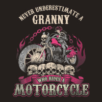 Granny Biker Chick Lady Motorcycle Tshirt Tank Top | Artistshot