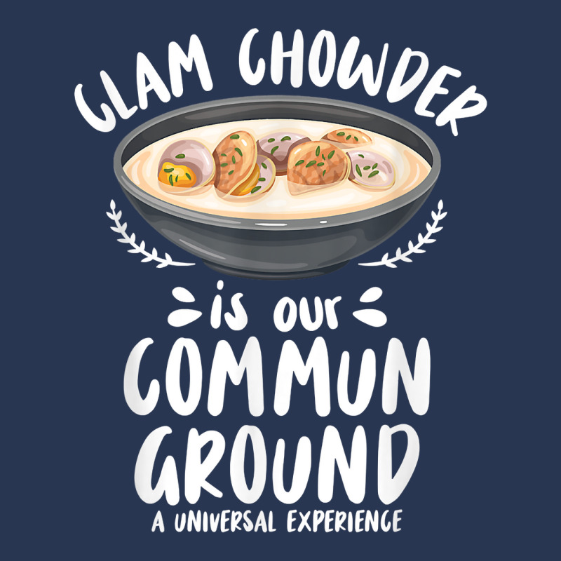 Clam Chowder Is Our Commun Ground   Clam Chowder T Shirt Men Denim Jacket | Artistshot