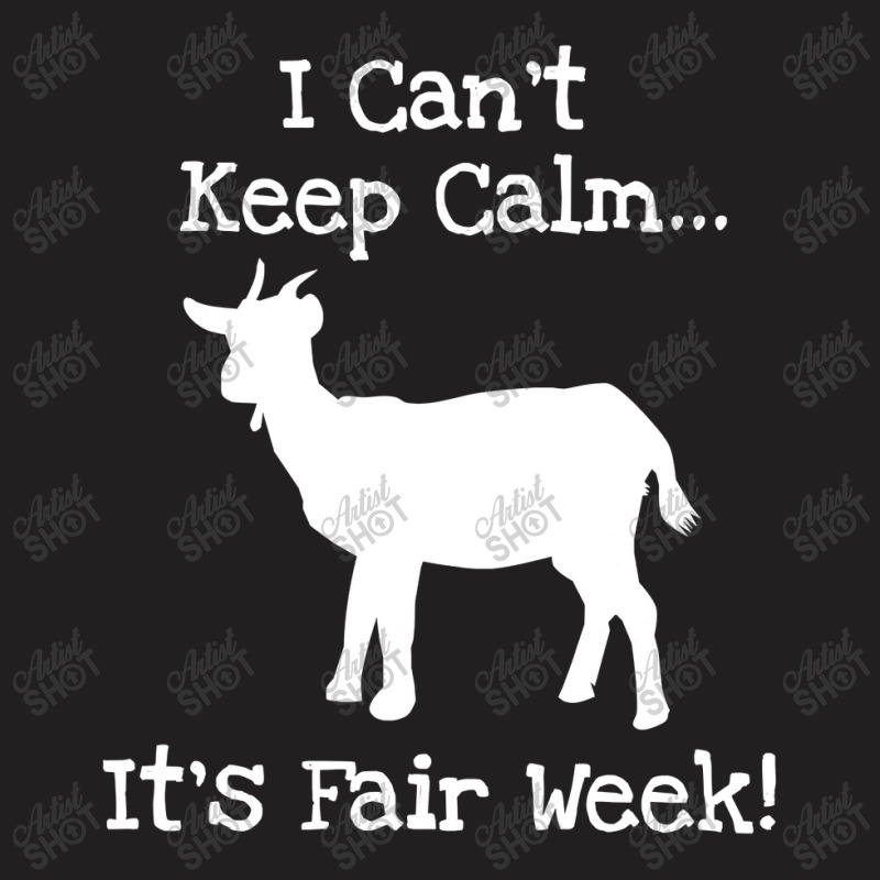 State And County Fair Show Goat Farm Animal Showing T-Shirt by thuhuong | Artistshot