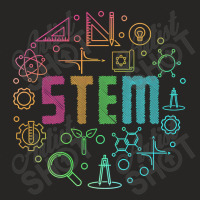 Stem Science Technology Engineering Math Teacher Gift Ladies Fitted T-shirt | Artistshot