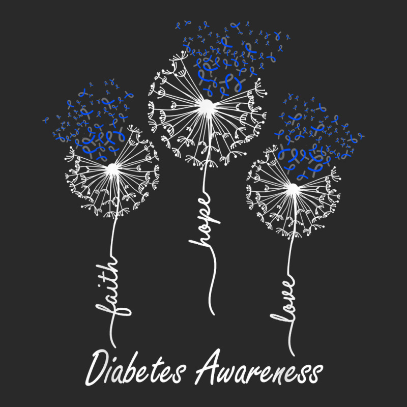 Diabetes Awareness Faith Hope Love Dandelion T Shirt Toddler T-shirt by noelenedh2mar | Artistshot