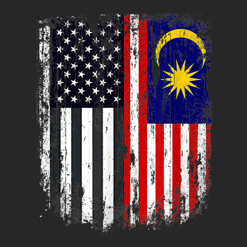 Duel Flag Design Malaysia And American Duel Citizen T Shirt Men's T-shirt Pajama Set by xq8pjbeamer | Artistshot