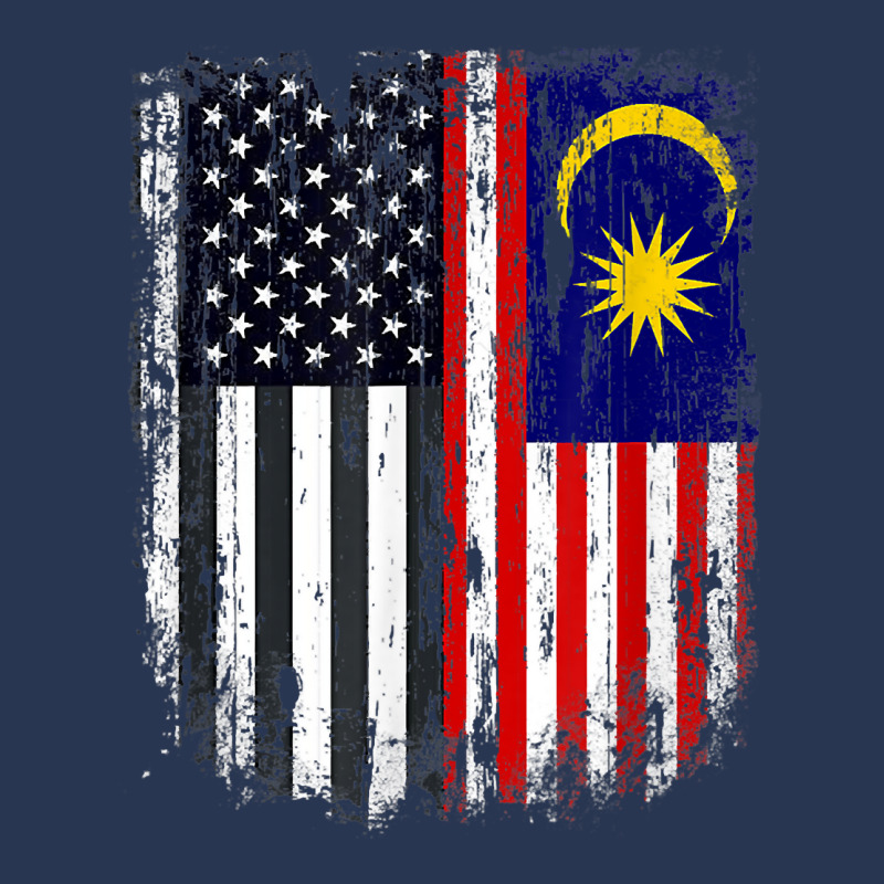 Duel Flag Design Malaysia And American Duel Citizen T Shirt Men Denim Jacket by xq8pjbeamer | Artistshot