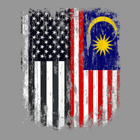 Duel Flag Design Malaysia And American Duel Citizen T Shirt Women's V-neck T-shirt | Artistshot