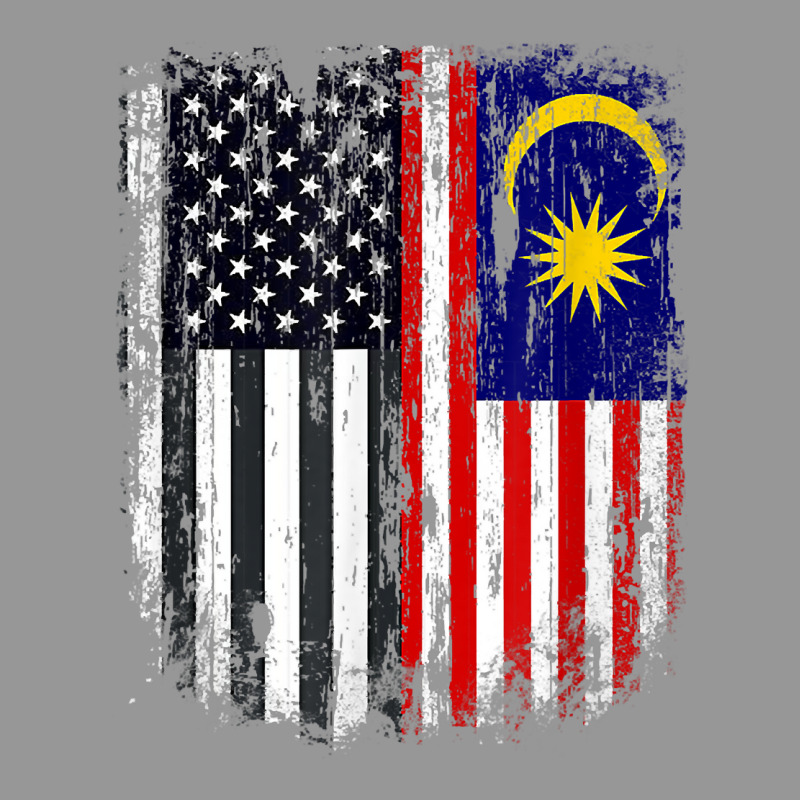 Duel Flag Design Malaysia And American Duel Citizen T Shirt Women's V-Neck T-Shirt by xq8pjbeamer | Artistshot