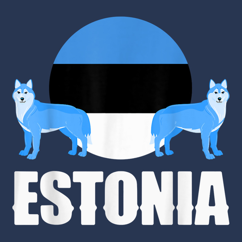 Estonia Estonian Estonia National Animal Silhouette T Shirt Men Denim Jacket | Artistshot