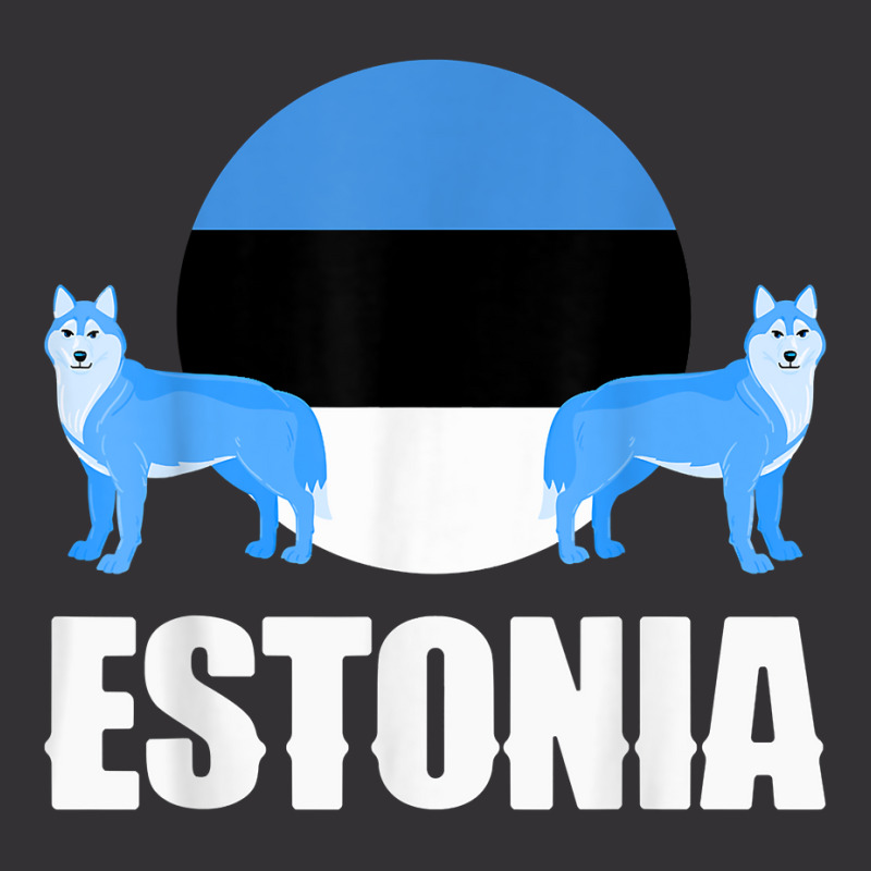 Estonia Estonian Estonia National Animal Silhouette T Shirt Vintage Hoodie And Short Set | Artistshot