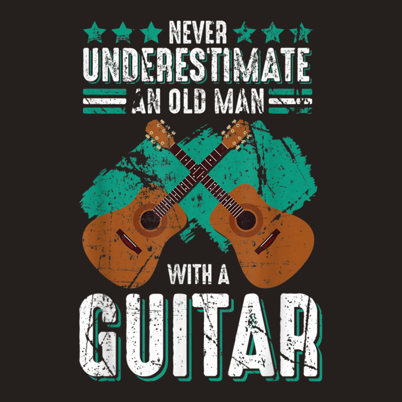 Guitarist An Old Man With A Guitar Gift Tank Top | Artistshot