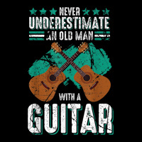 Guitarist An Old Man With A Guitar Gift V-neck Tee | Artistshot