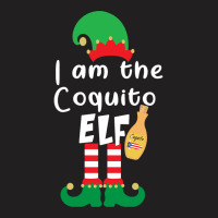 Playa Serena Funny Christmas  Coquito Elf Funny Puerto Rico Matching C T-shirt | Artistshot