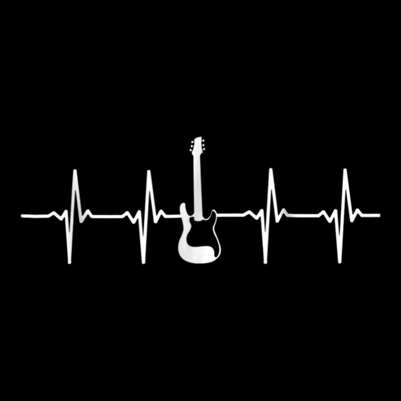 Heartbeat Electric Guitar For Guitarist Zipper Hoodie | Artistshot