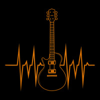 Heartbeat Guitarist Musician Gift Guitar Pocket T-shirt | Artistshot