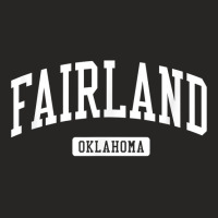 Fairland Oklahoma Ok Vintage Athletic Sports Design T Shirt Ladies Fitted T-shirt | Artistshot