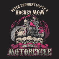 Hockey Biker Chick Lady Mom Motorcycle Tshirt T-shirt | Artistshot