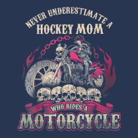 Hockey Biker Chick Lady Mom Motorcycle Tshirt Men Denim Jacket | Artistshot