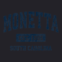 Monetta South Carolina Sc Vintage Athletic Sports Design Unisex Sherpa-lined Denim Jacket | Artistshot