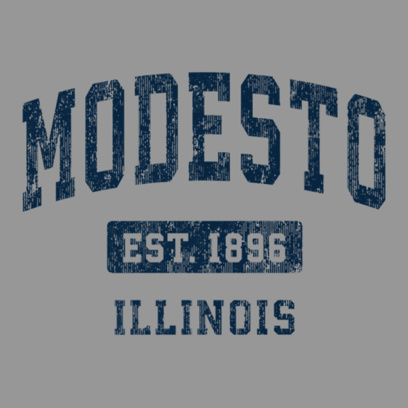 Modesto Illinois Il Vintage Athletic Sports Design Women's V-Neck T-Shirt by kajmakgezimiy | Artistshot