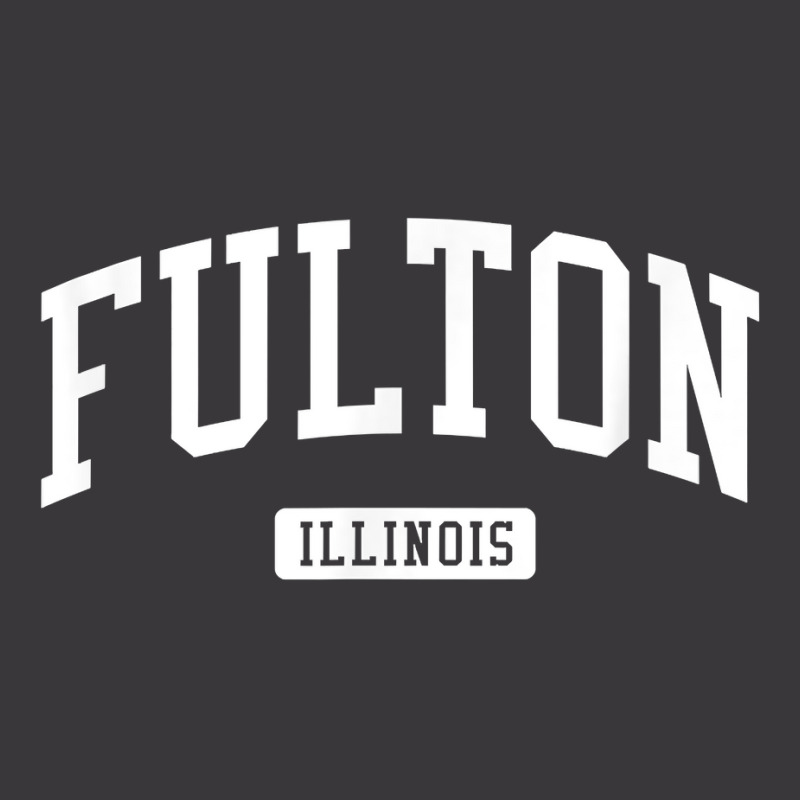 Fulton Illinois Il Vintage Athletic Sports Design T Shirt Ladies Curvy T-Shirt by xq8pjbeamer | Artistshot