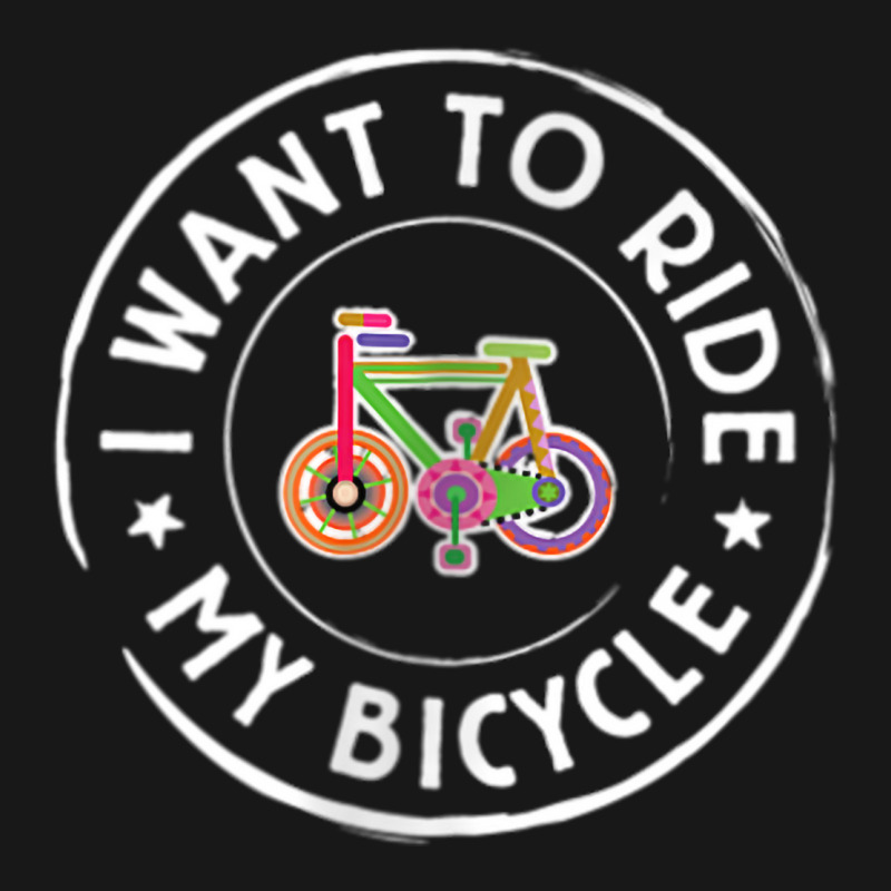 I Want To Ride My Bicycle V4 Cycling Tshirt Flannel Shirt | Artistshot