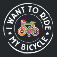 I Want To Ride My Bicycle V4 Cycling Tshirt Crewneck Sweatshirt | Artistshot