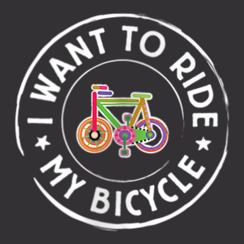 I Want To Ride My Bicycle V4 Cycling Tshirt Vintage Short | Artistshot