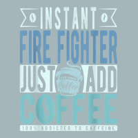 Instant Fire Fighter Just Add Coffee T Shirt Unisex Sherpa-lined Denim Jacket | Artistshot