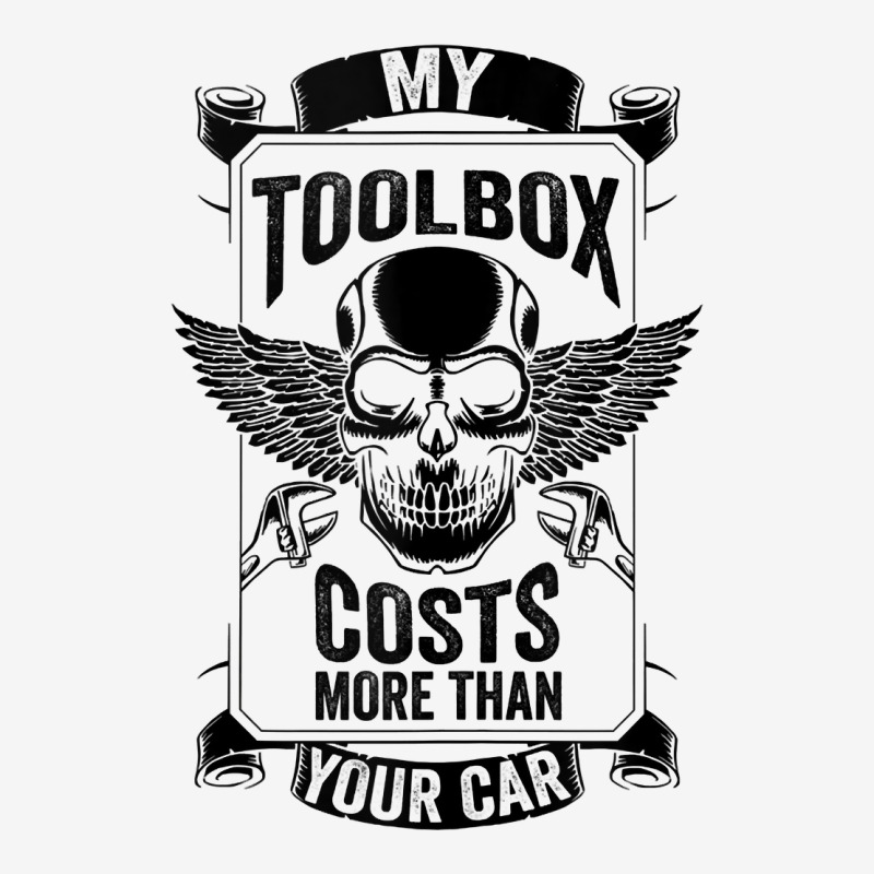 My Toolbox Costs More Than Your Car Garage Mechanic Tank Top Adjustable Cap by kogmor58594 | Artistshot