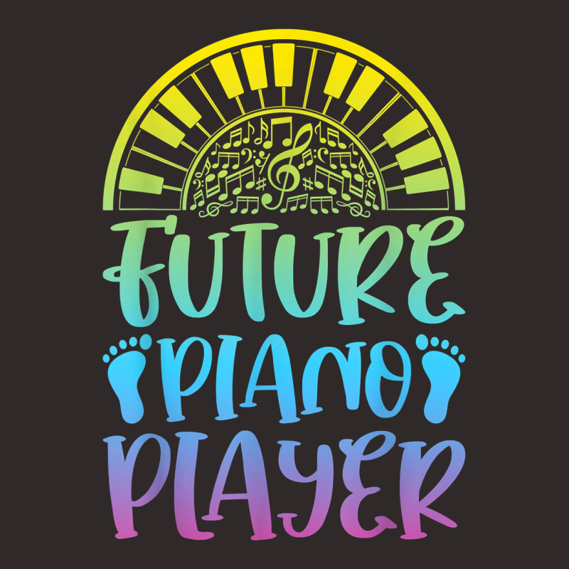 Future Piano Player   Keboard Player Piano Music T Shirt Racerback Tank by xq8pjbeamer | Artistshot