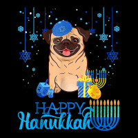 Jewish Pug Dog Menorah Hat Chanukah Hanukkah Jewish Xmas Pre T Shirt Long Sleeve Shirts | Artistshot