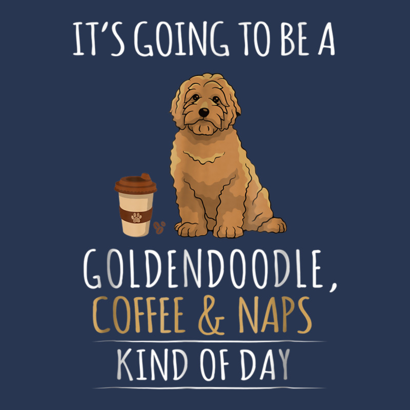 It's Going To Be A Goldendoodle Coffee And Naps Kind Of Day Men Denim Jacket | Artistshot