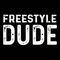 Freestyle Dude Distressed Swim Swimmer Pool Swimming T Shirt Baby Bibs | Artistshot