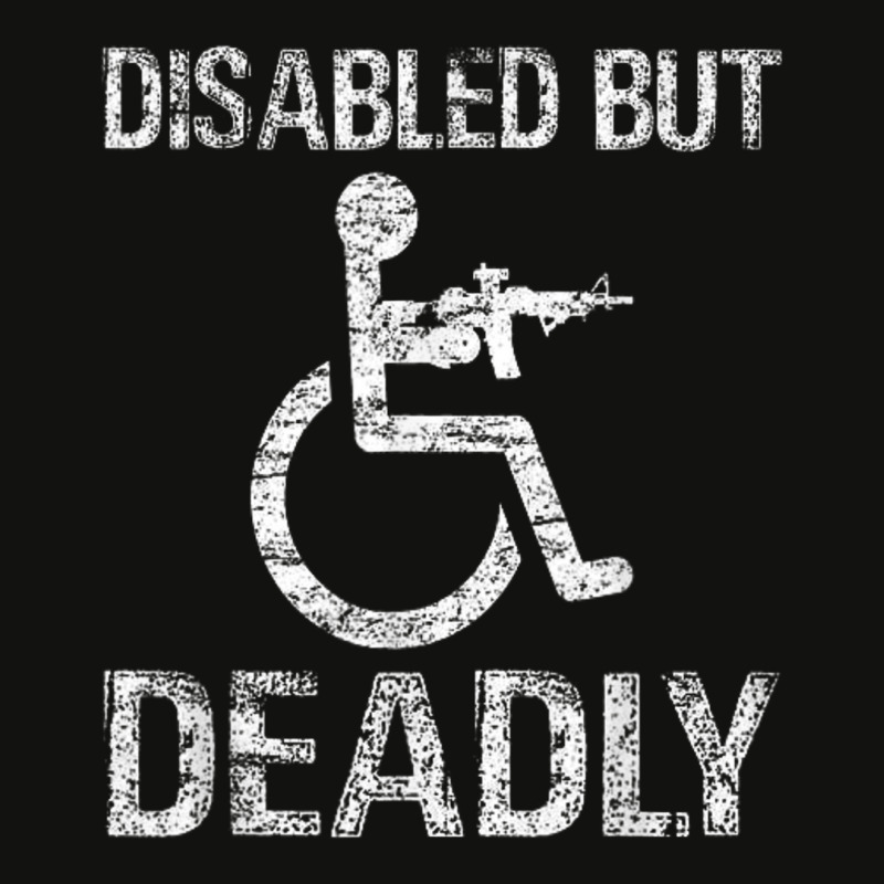 Disabled But Deadly Scorecard Crop Tee by Ruffin878 | Artistshot