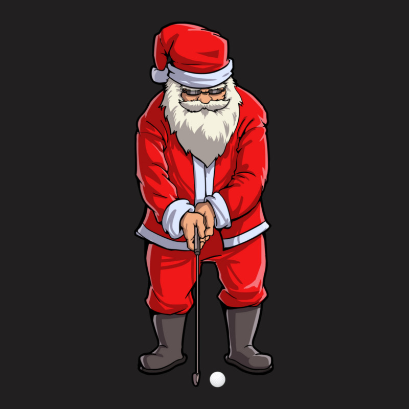 Golf Santa Golfer Christmas Club Hat Ball Sport Gift  1 T-shirt | Artistshot