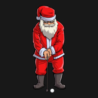 Golf Santa Golfer Christmas Club Hat Ball Sport Gift  1 Flannel Shirt | Artistshot