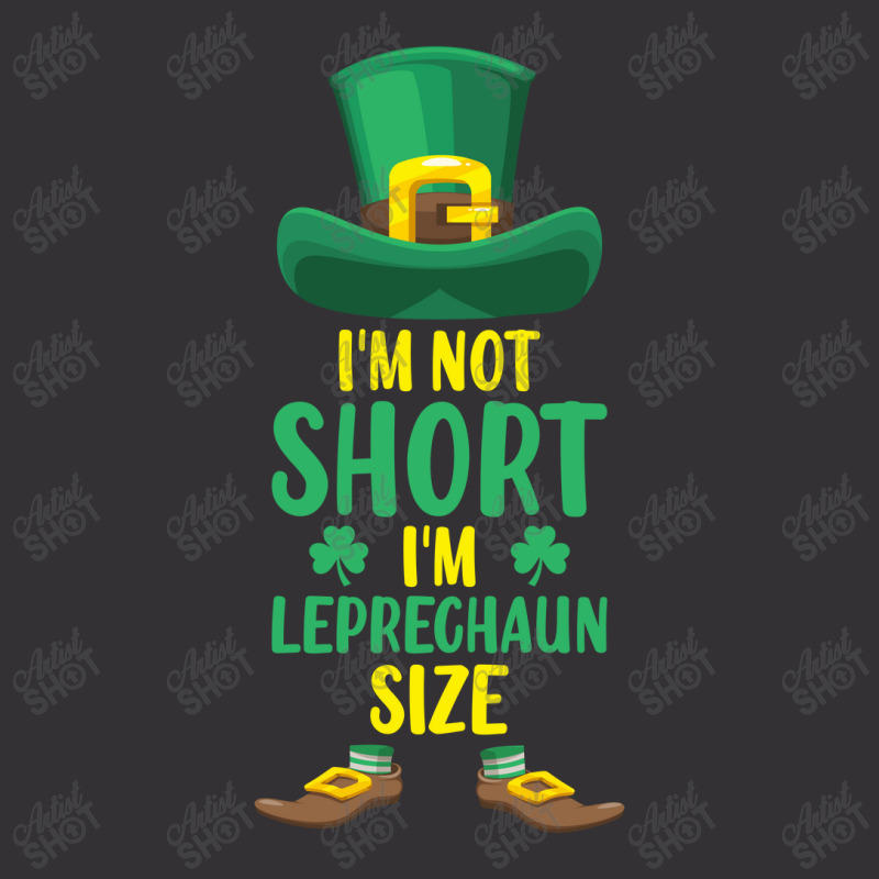 Im Not Short Im Leprechaun Size Vintage Hoodie And Short Set | Artistshot