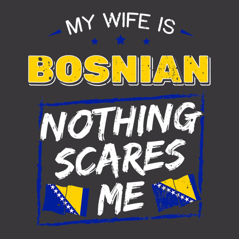 My Wife Is Bosnian Bosnia And Herzegovina Heritage Flag T Shirt Ladies Curvy T-Shirt by kogmor58594 | Artistshot