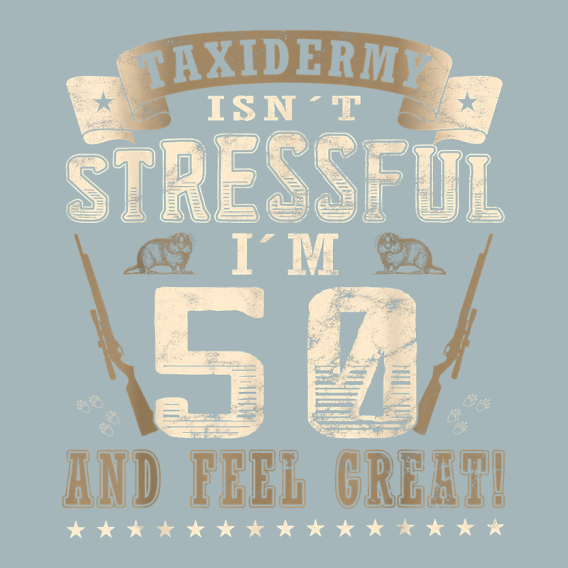 Taxidermist Isn´t Stressful   50. Birthday Taxidermy T Shirt Unisex Sherpa-Lined Denim Jacket by joeykujalat4t | Artistshot