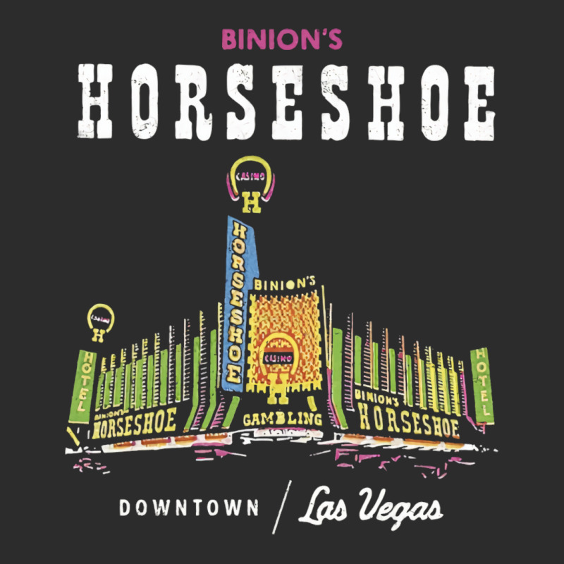 Binion's Horseshoe Hotel Casino Vintage Retro Las Vegas Funny Nostalgi Cropped Hoodie by archatkikkam | Artistshot