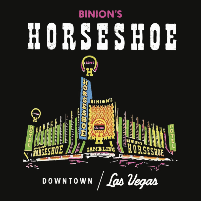 Binion's Horseshoe Hotel Casino Vintage Retro Las Travel Aesthetic Hip Scorecard Crop Tee by holzenminomo8 | Artistshot