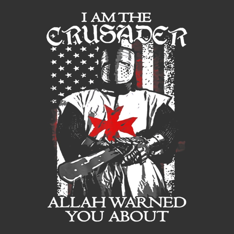 Us Flag Knight Templar I'm Crusader Allah Warned You About Baby Bodysuit | Artistshot