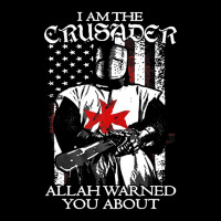 Us Flag Knight Templar I'm Crusader Allah Warned You About Baby Beanies | Artistshot