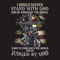 Jesus Cross Knight Templar Stand With God Judge By The World Waist Apron | Artistshot