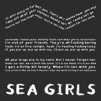 Sea Girls Lyrics Exclusive T-shirt | Artistshot