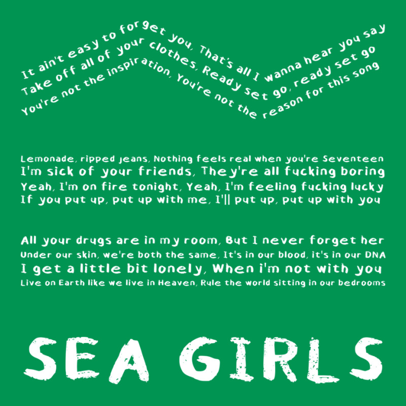 Sea Girls Lyrics Classic T-shirt by asaberazretk | Artistshot