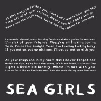 Sea Girls Lyrics Vintage Short | Artistshot