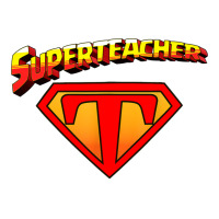 Superteacher Superhero Funny Teacher Superteacher V-neck Tee | Artistshot