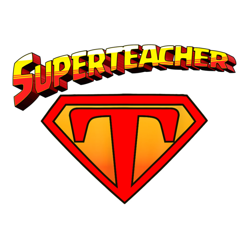 Superteacher Superhero Funny Teacher Superteacher Unisex Hoodie | Artistshot