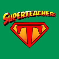 Superteacher Superhero Funny Teacher Superteacher Classic T-shirt | Artistshot