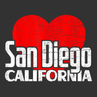 I Love San Diego California Retro Big Heart Vacation T Shirt Baby Bodysuit | Artistshot