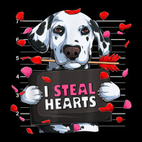 I Steal Hearts, Dalmatian Valentine's Day Dog T Shirt Graphic T-shirt | Artistshot